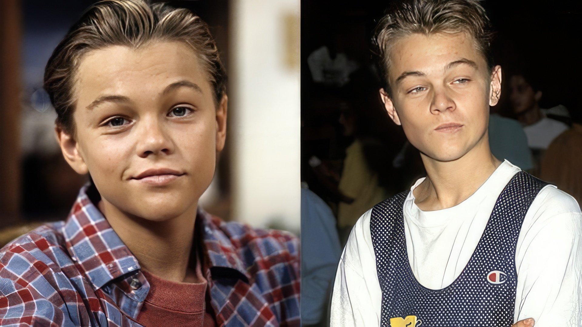 Leonardo DiCaprio na juventude
