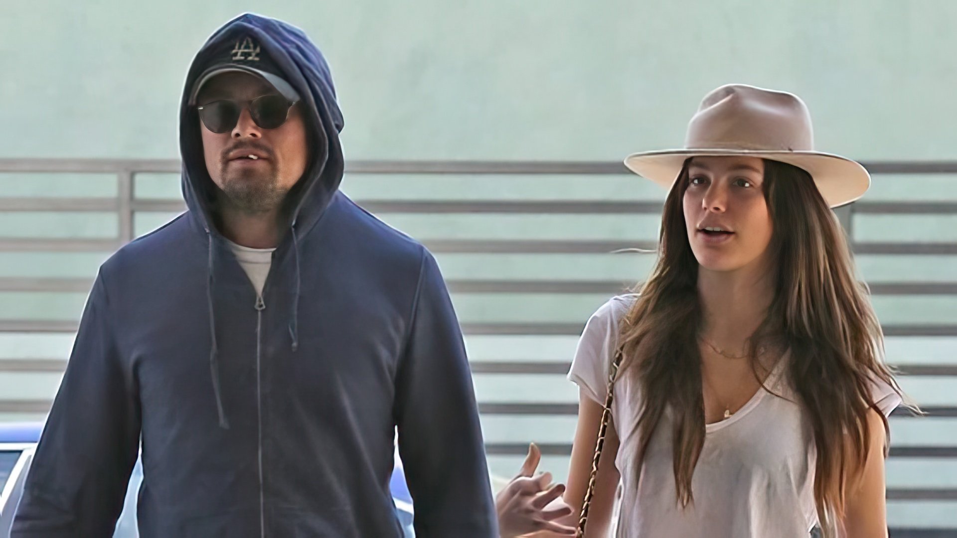 Leonardo DiCaprio com Camila Morrone