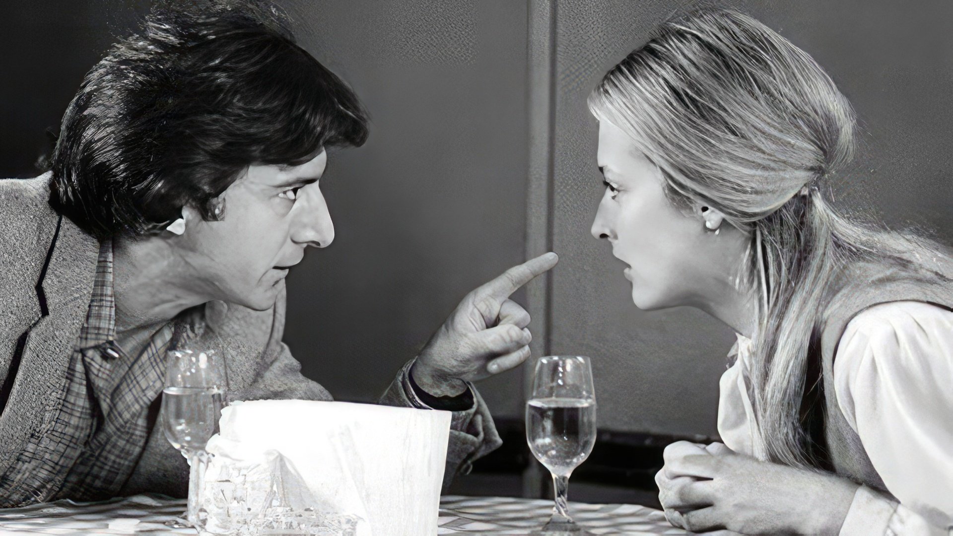 Meryl Streep e Dustin Hoffman em Kramer vs. Kramer