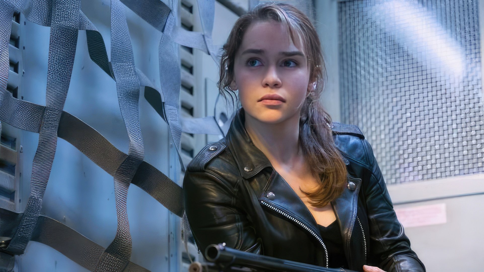 Emilia Clarke em "Terminator Genisys"