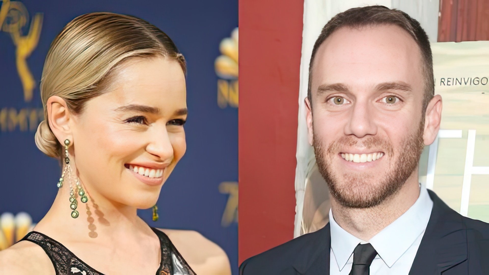 Na foto: Emilia Clarke e Charlie McDowell