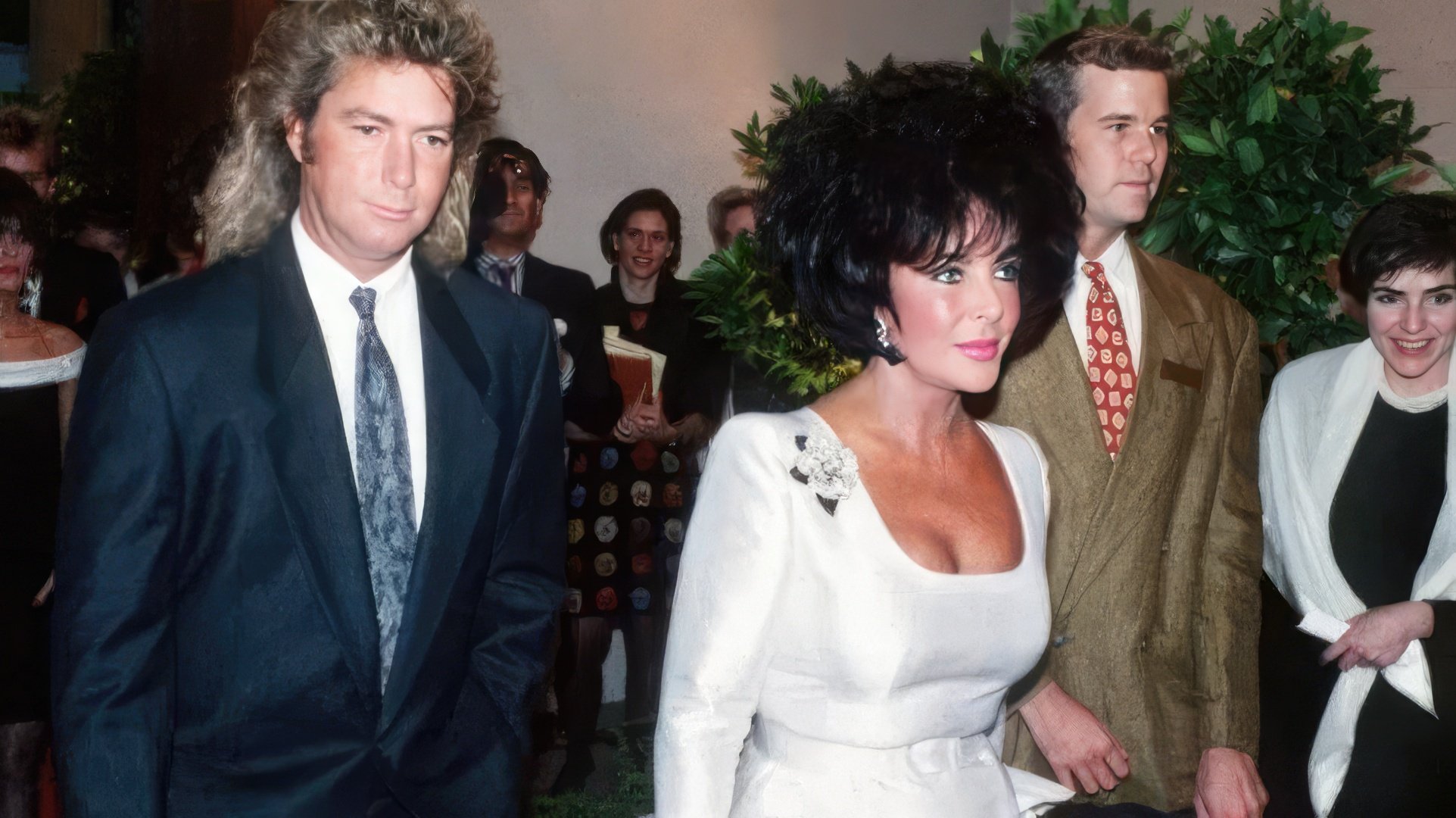 O casamento de Elizabeth Taylor e Larry Fortensky