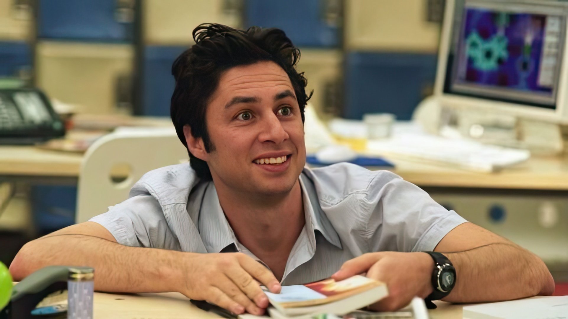 Zach Braff no filme "The Ex"