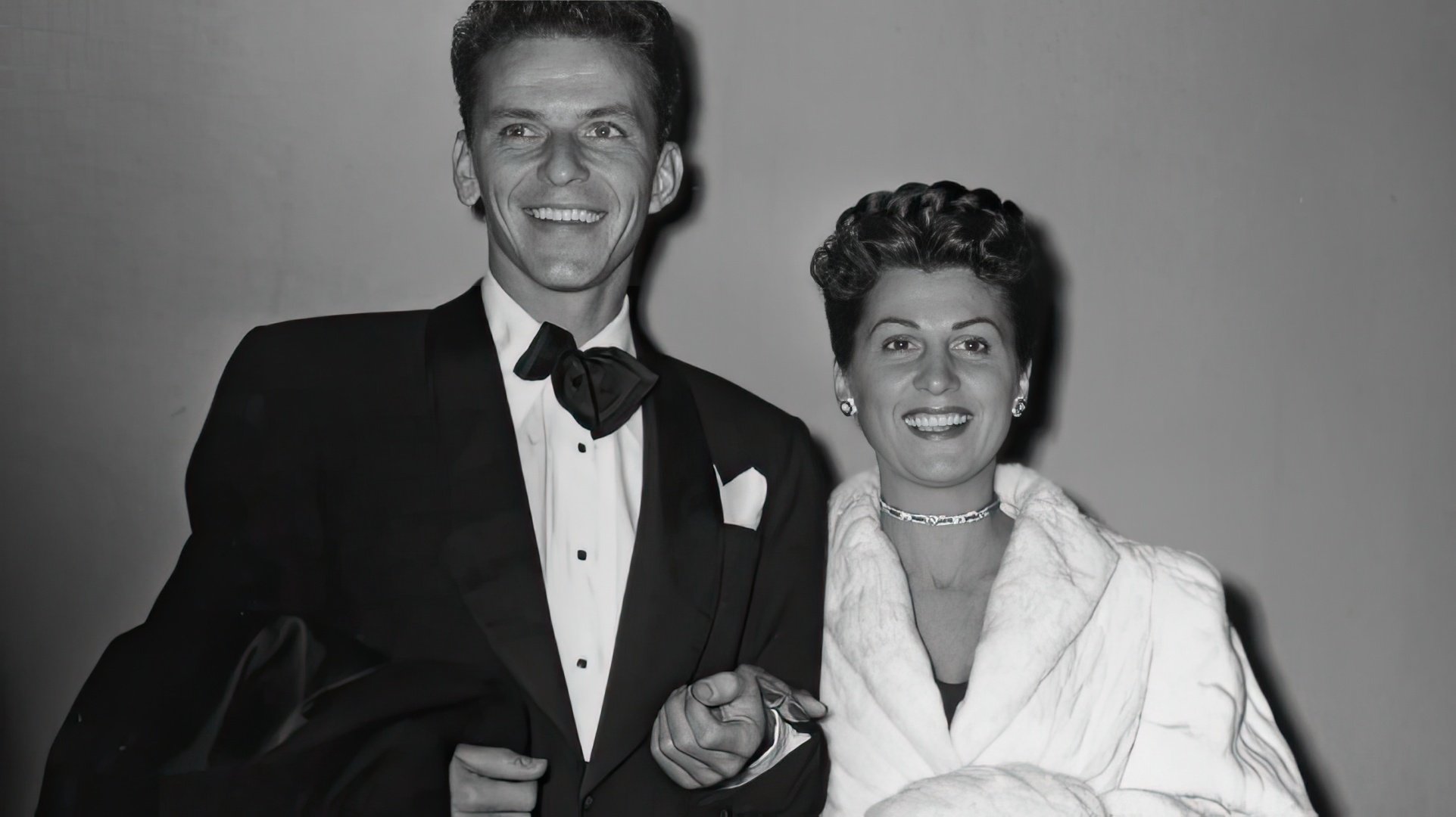 Frank Sinatra e a sua esposa Nancy