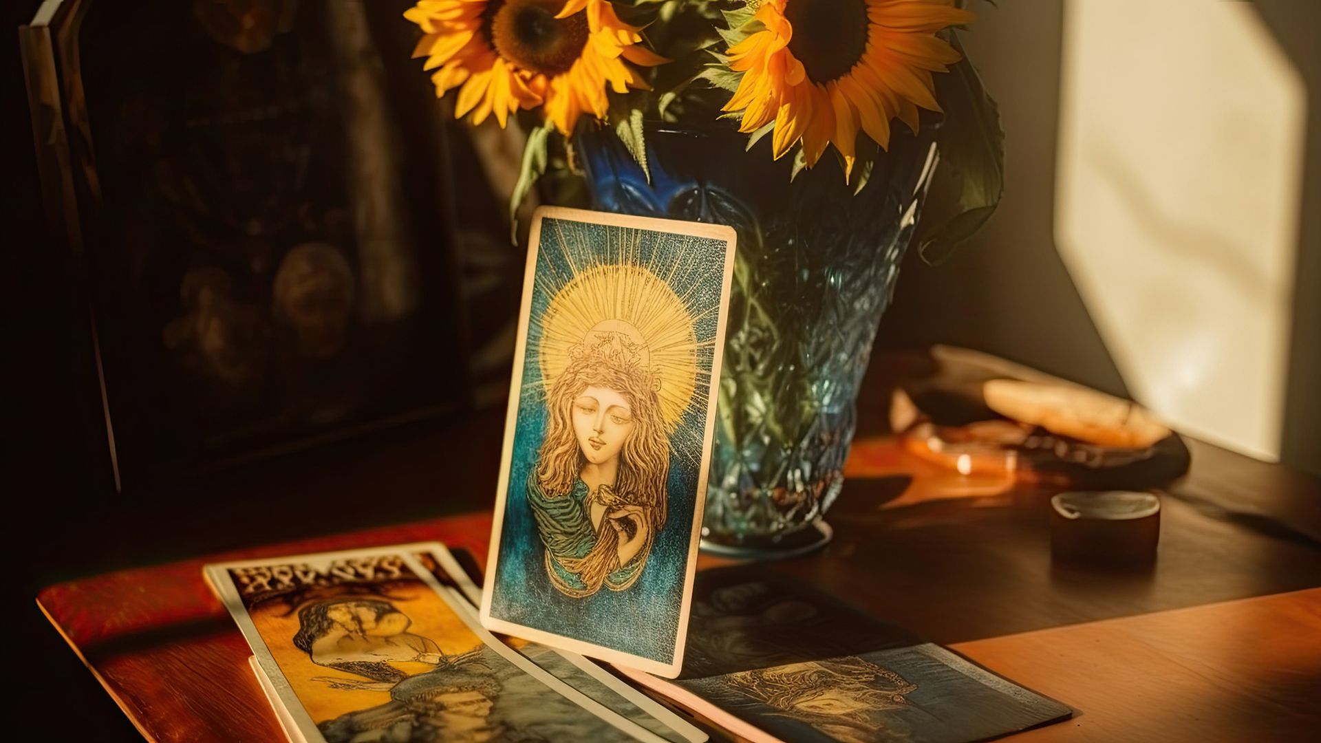 Nas leituras de amor, o arcano tem o significado mais positivo