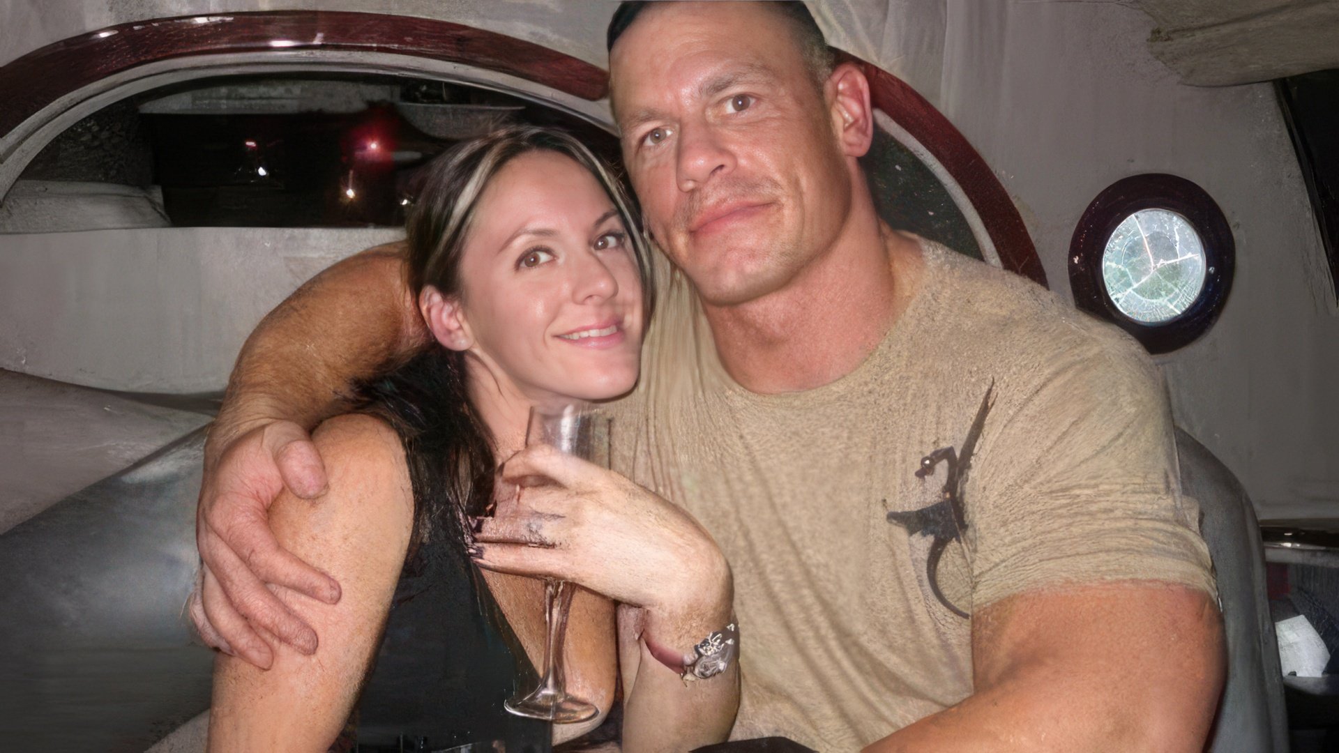 John Cena e Elizabeth Huberdeau