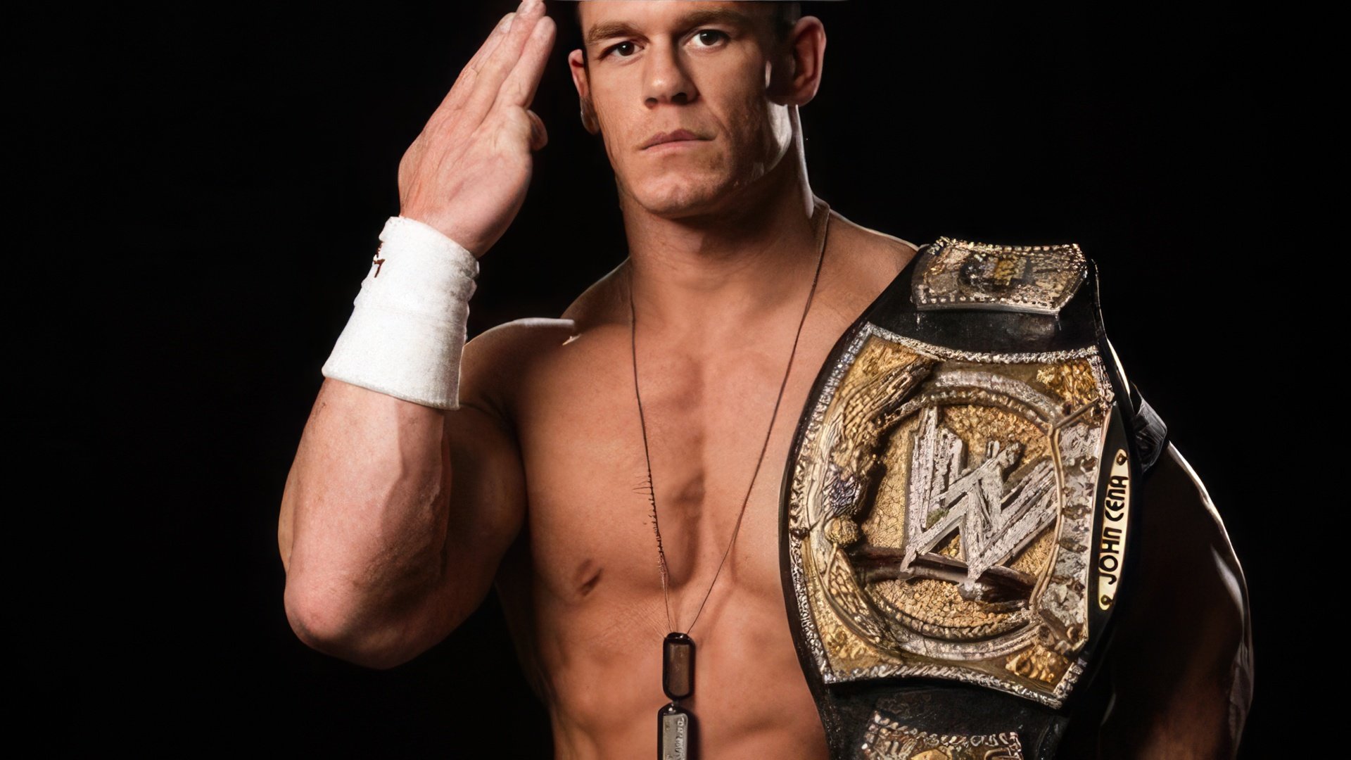 A altura de John Cena é de 1,85m