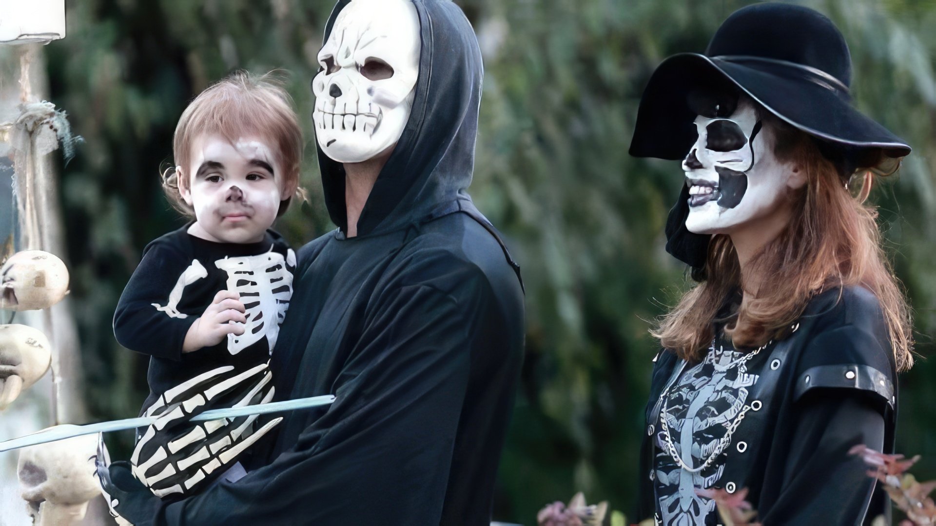 A família Gosling celebra o Halloween