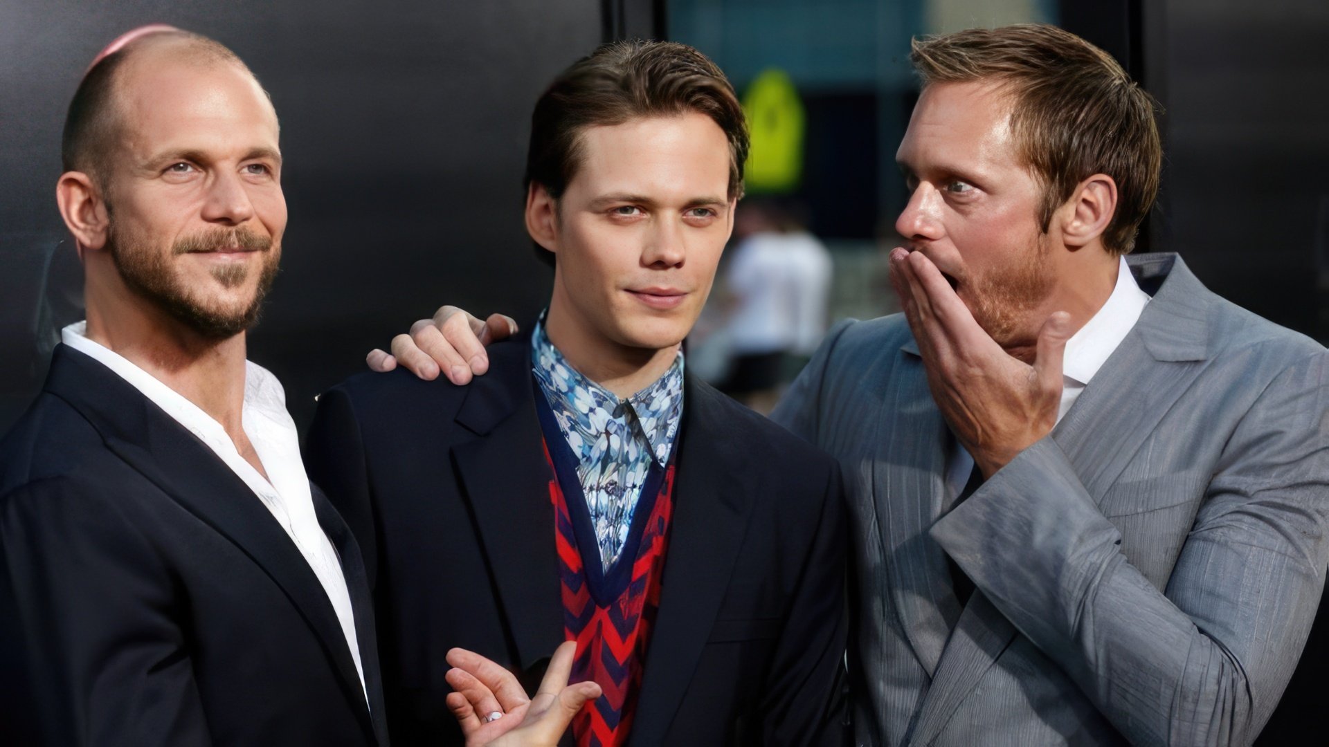 Bill Skarsgård na estreia de "It"