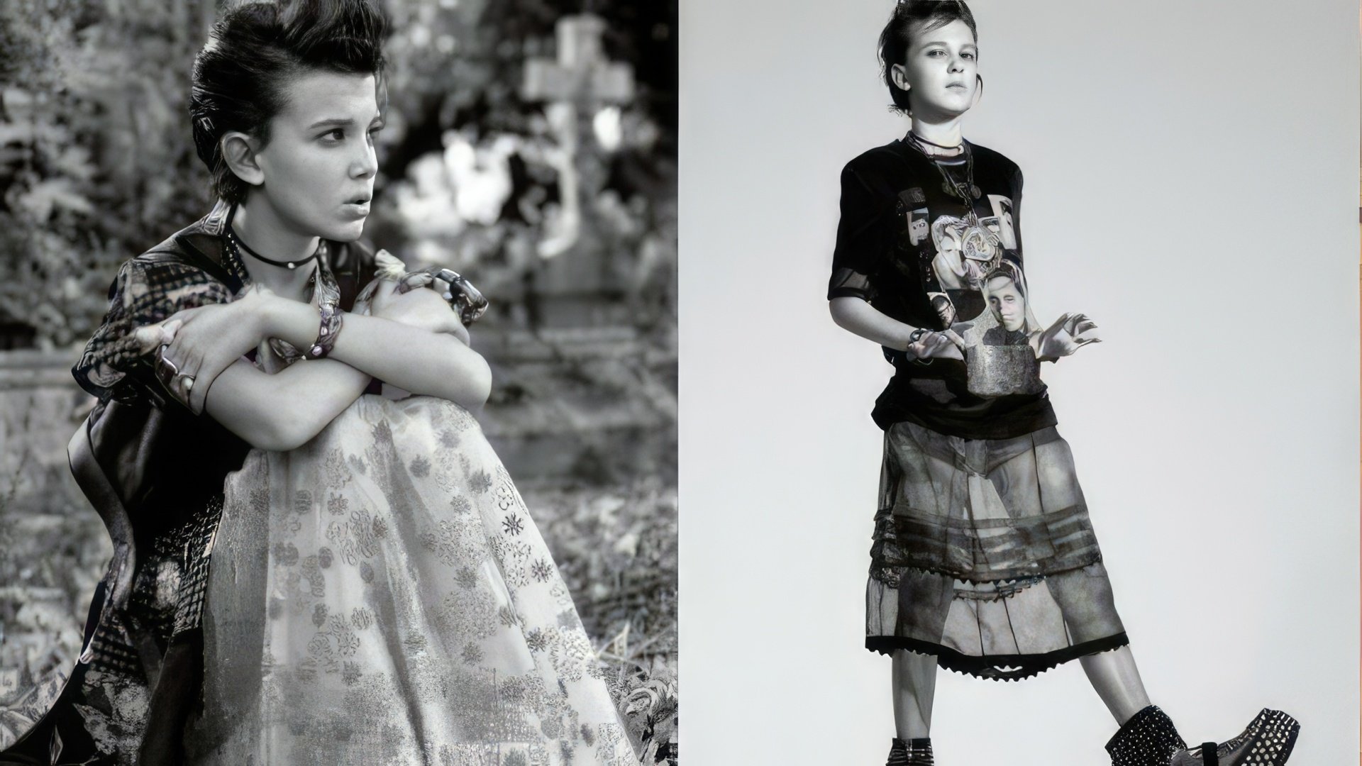 Millie Bobby Brown tem o seu próprio estilo muito original