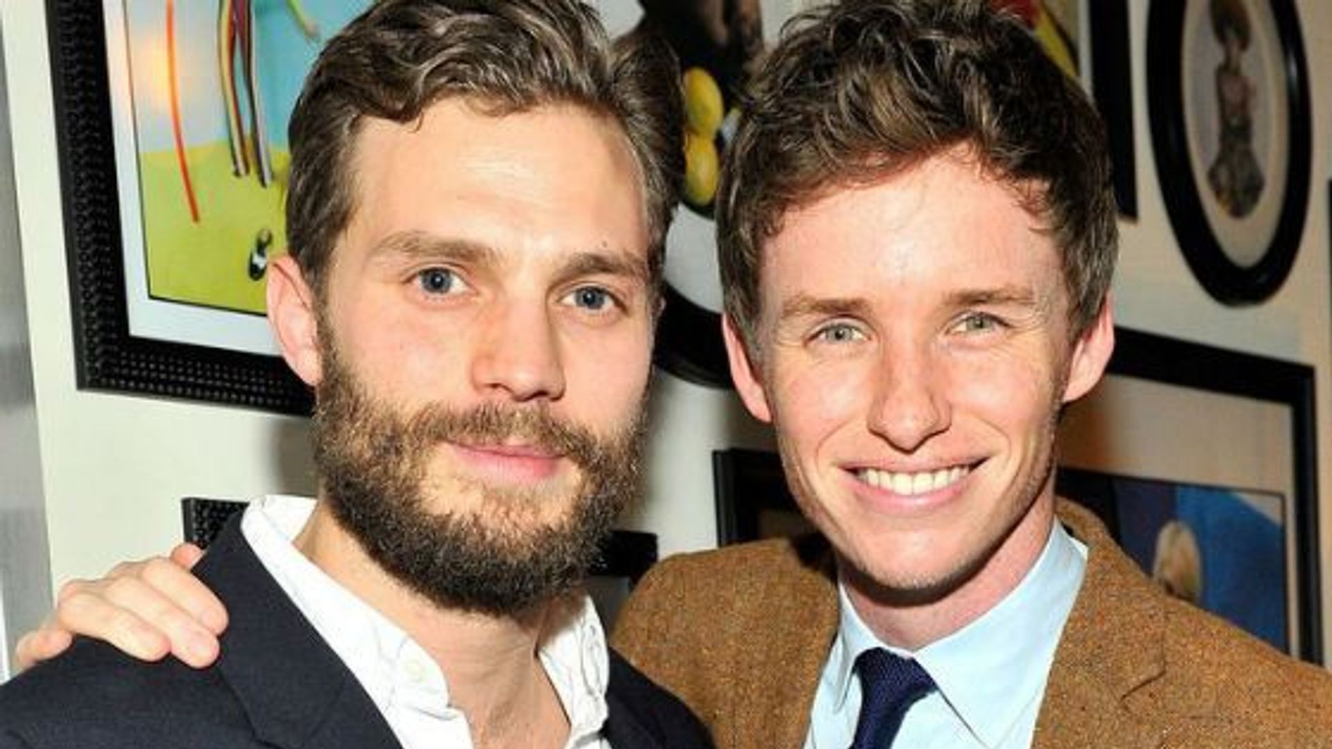 Eddie Redmayne e Jamie Dornan são amigos há muito tempo