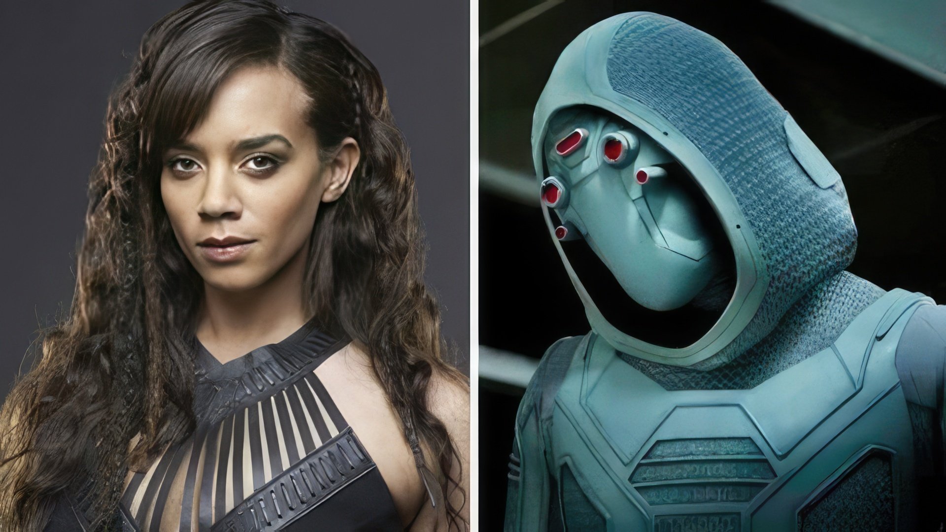 Hannah John-Kamen interpretou o papel de Ghost em Ant-Man and the Wasp