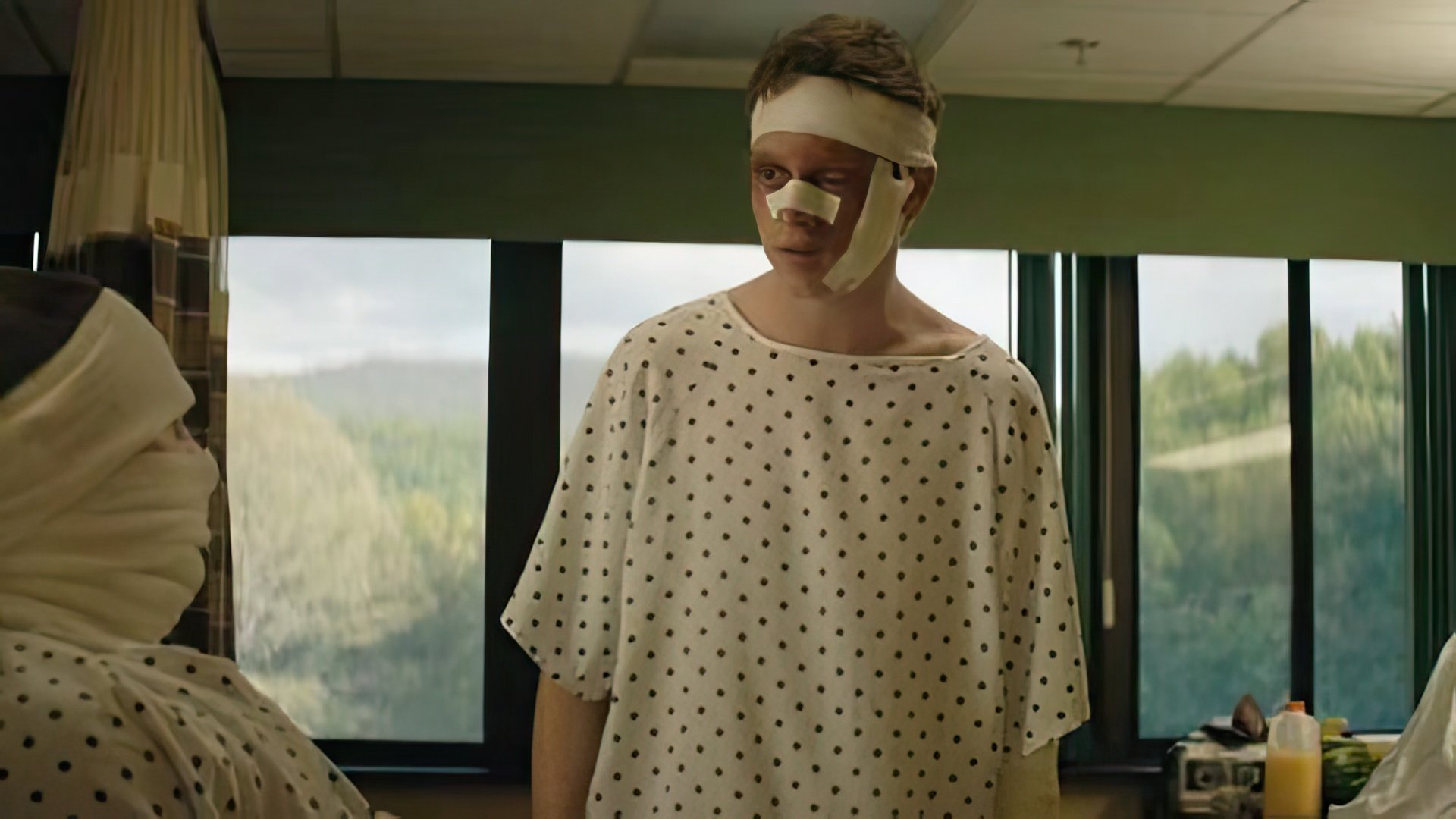 Caleb Landry Jones em 'Three Billboards Outside Ebbing, Missouri'