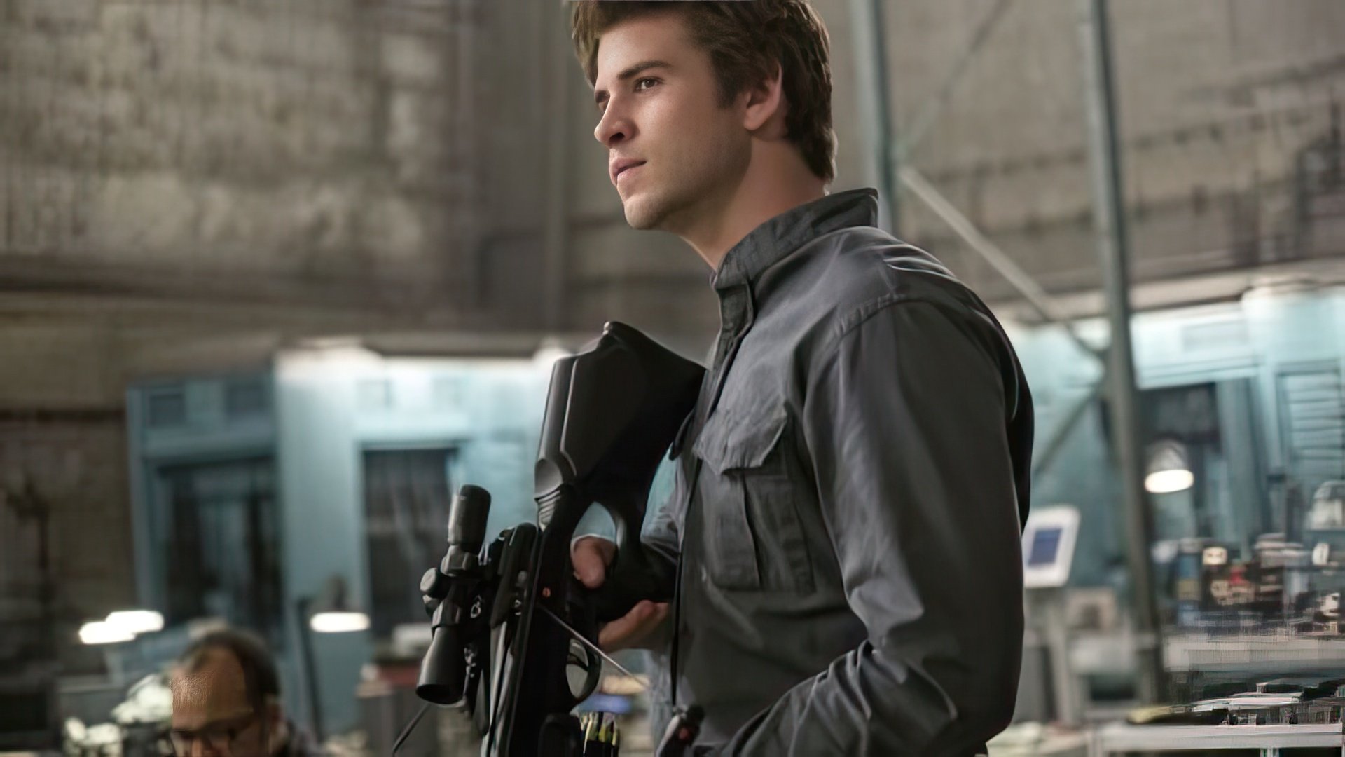 Na terceira parte de "The Hunger Games", a personagem de Liam Hemsworth ganhou destaque