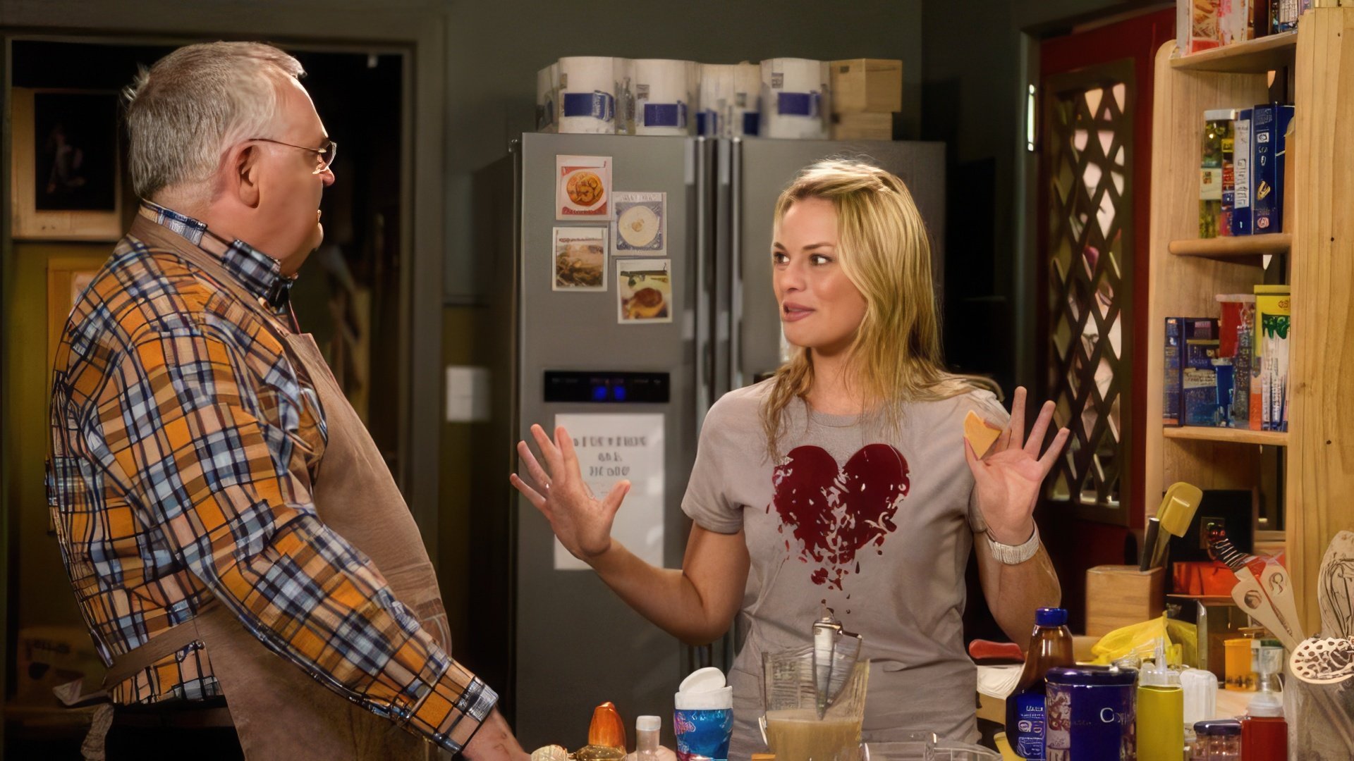 Margot Robbie protagonizou a série de televisão Neighbours durante cerca de três anos