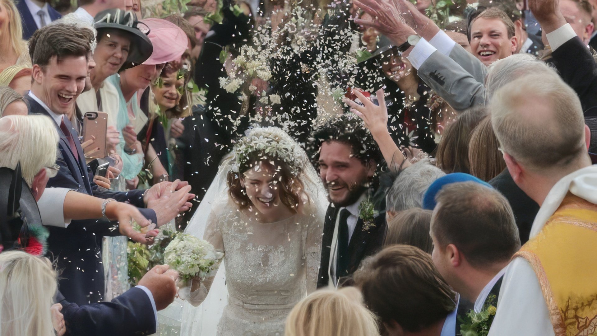 O casamento de Kit Harington e Rose Leslie