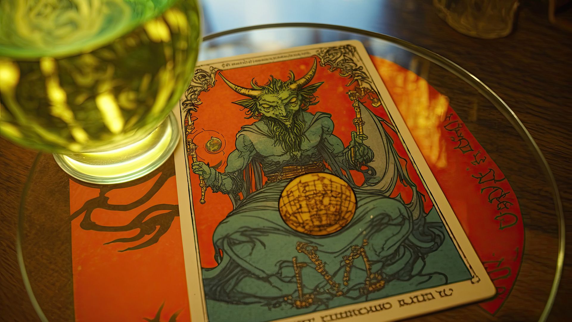 O Diabo na tiragem frequentemente indica um vício doloroso