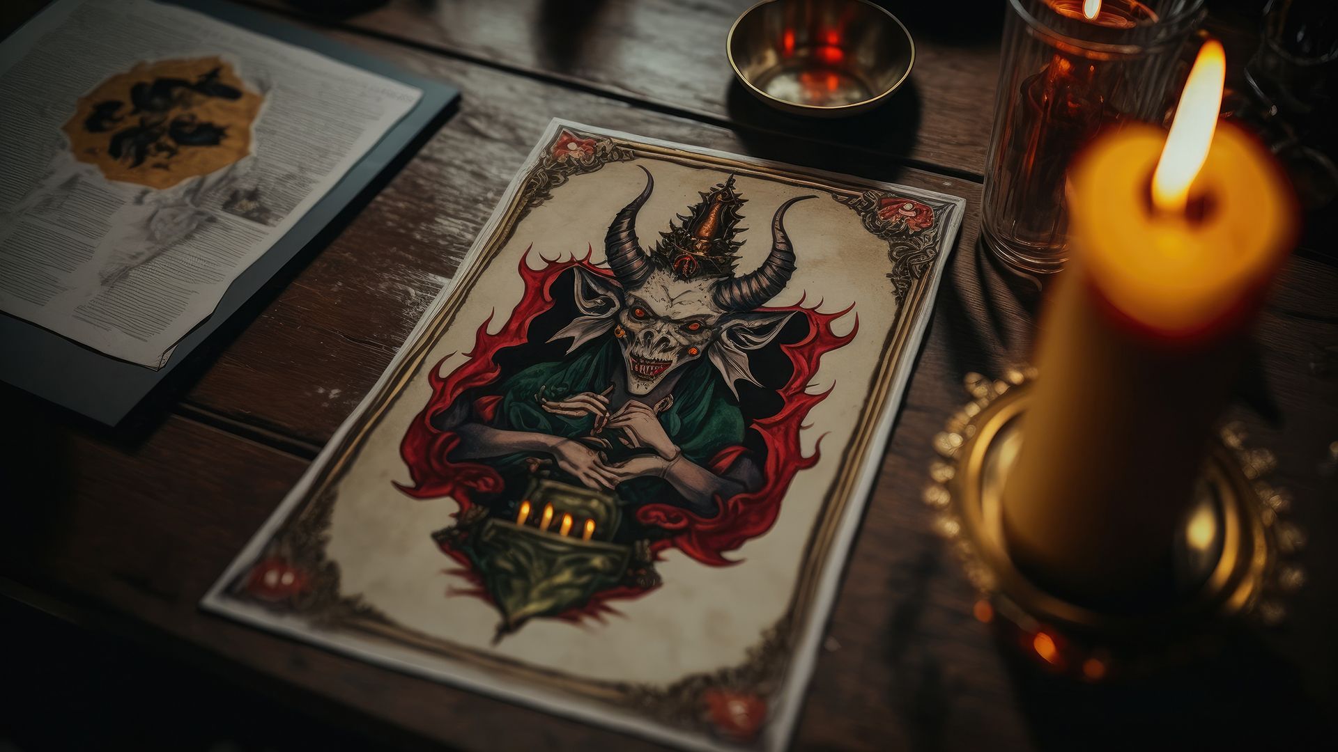 O Diabo Invertido Pressagia Libertação