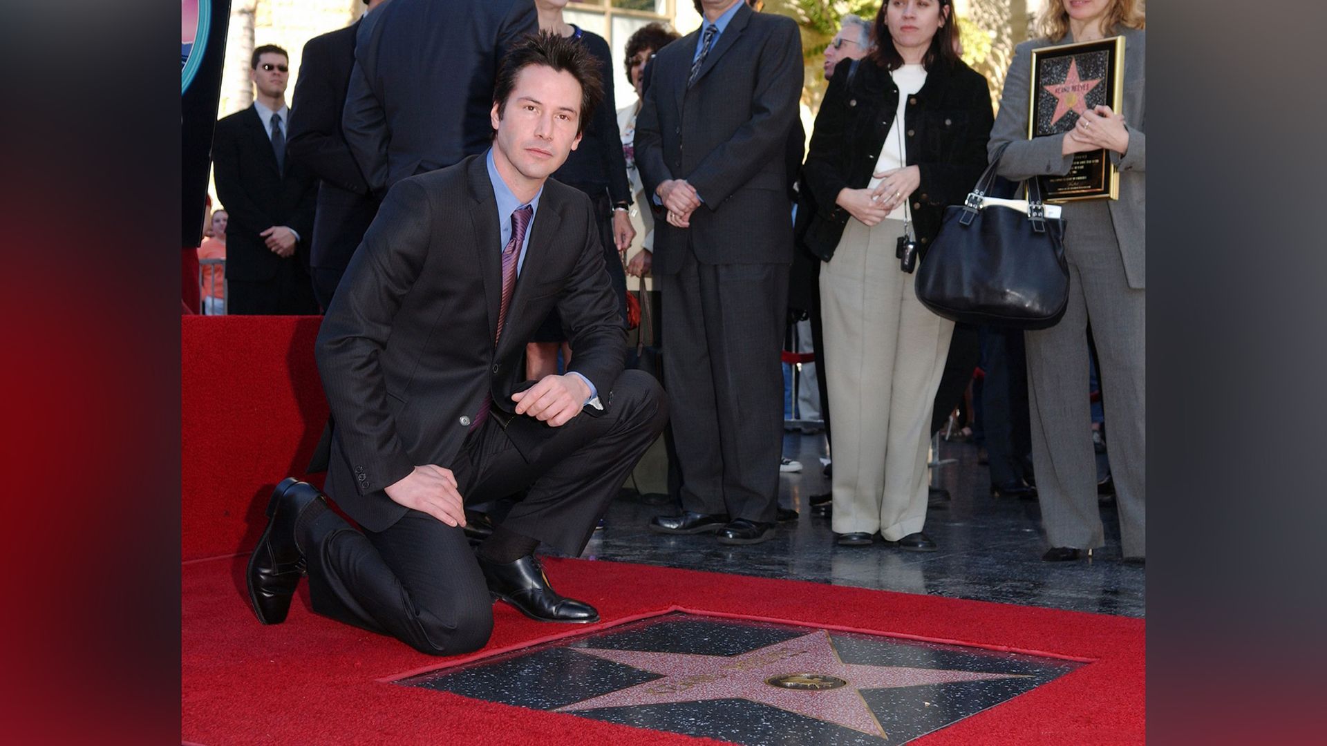 Keanu Reeves e a sua estrela na Calçada da Fama