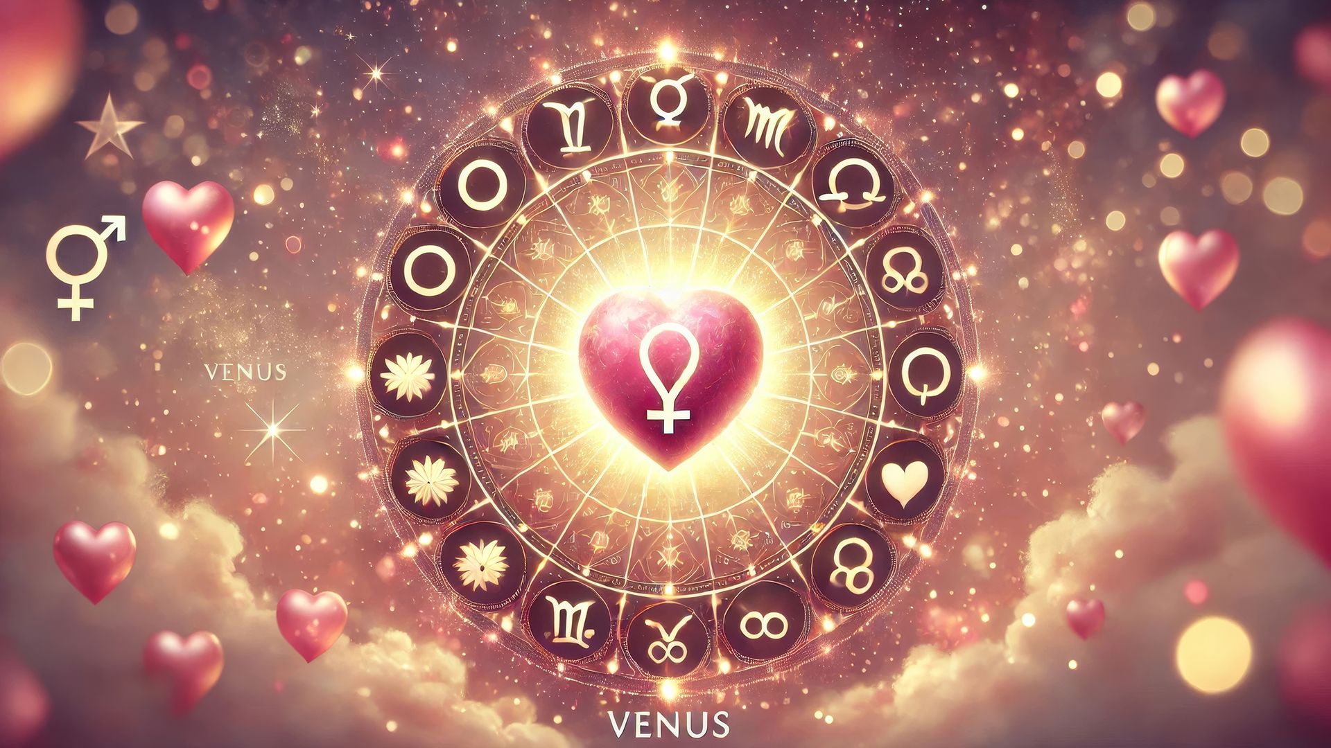 Na astrologia, Vénus simboliza o amor, a harmonia e a beleza