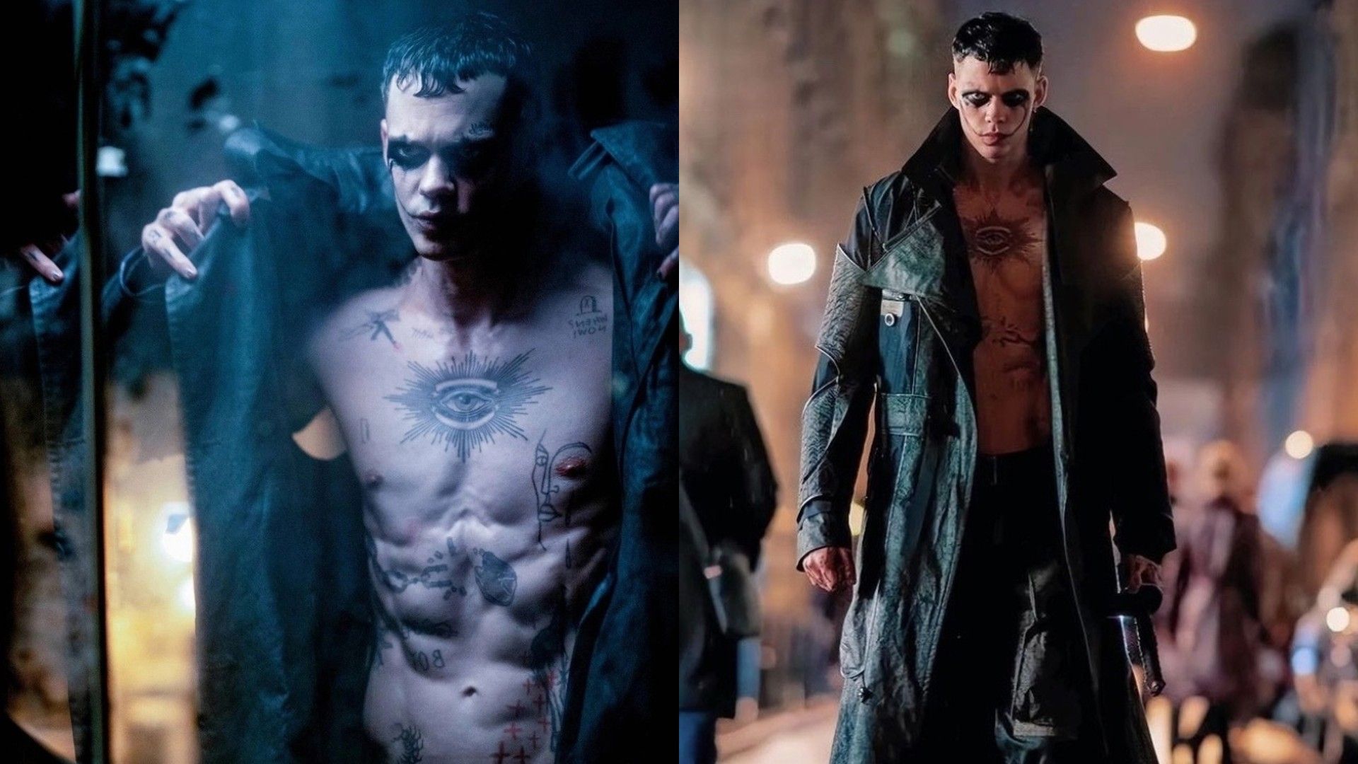 Bill Skarsgård em "The Crow"