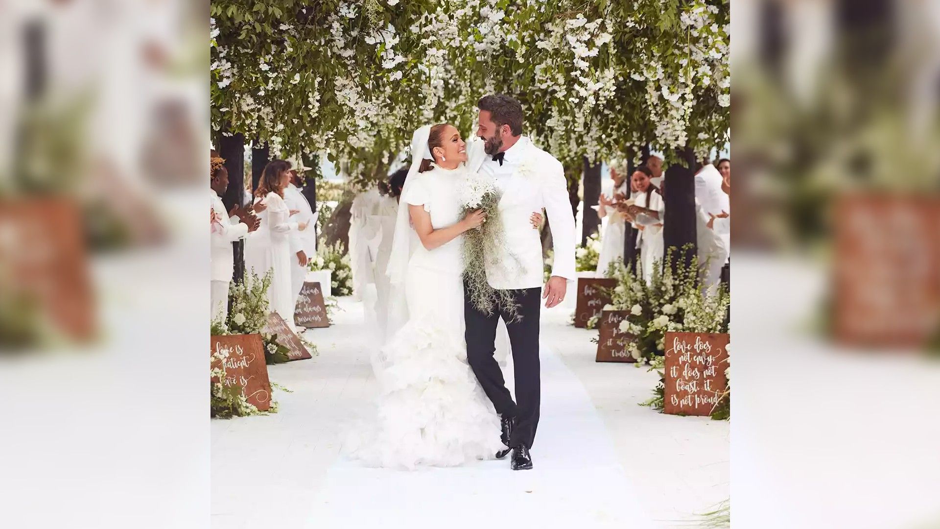 O casamento de Ben Affleck e Jennifer Lopez