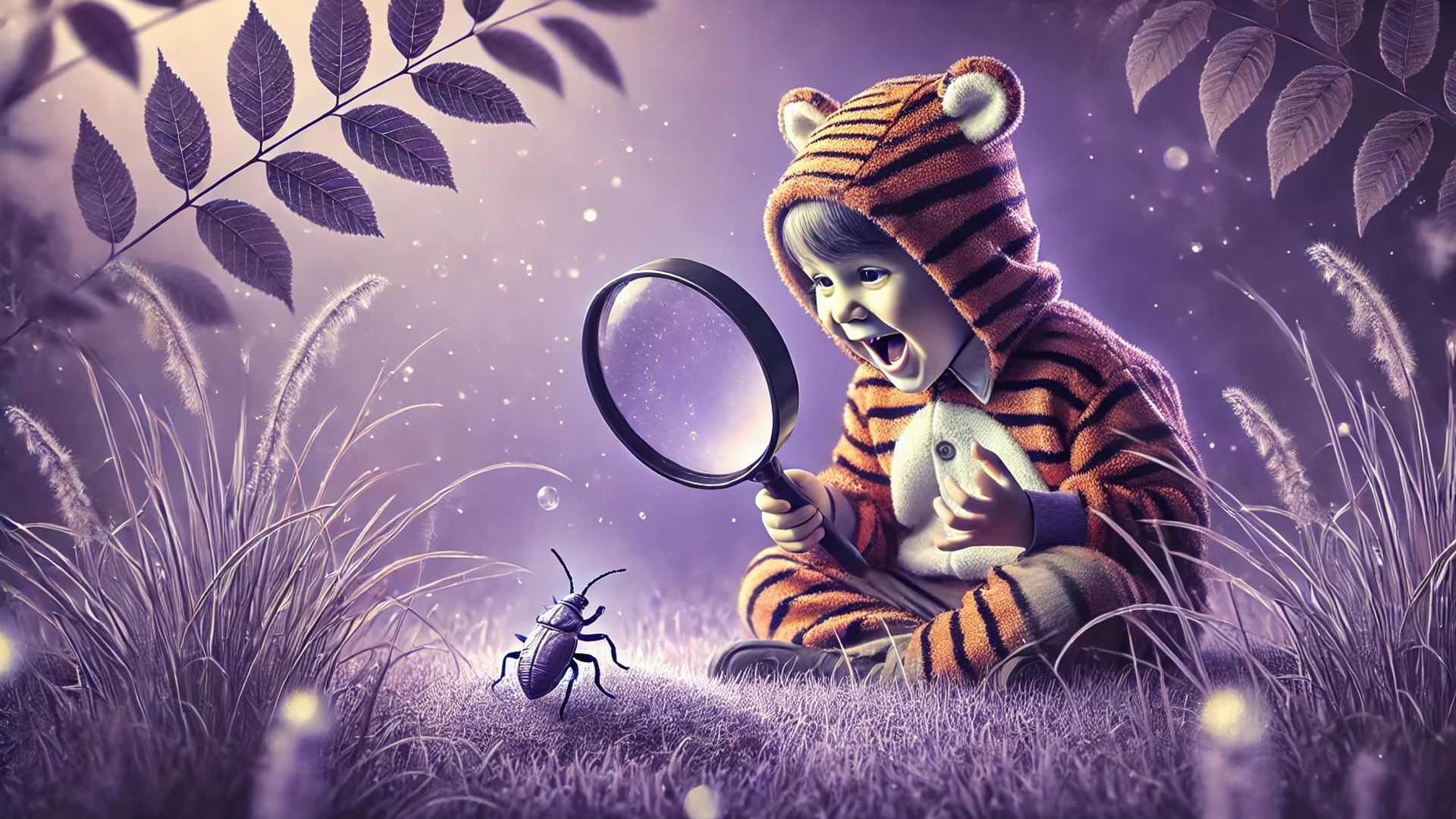 Os pequenos Tigres são curiosos e ansiosos por explorar o mundo à sua volta