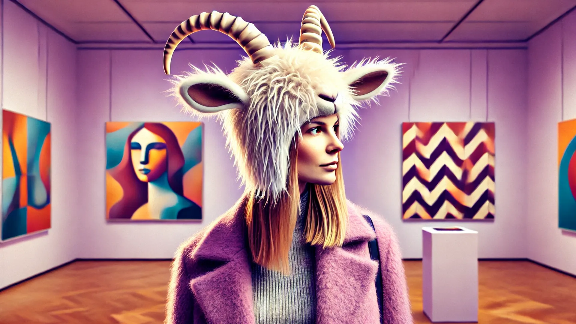 As Cabras têm excelente gosto e um sentido desenvolvido de beleza