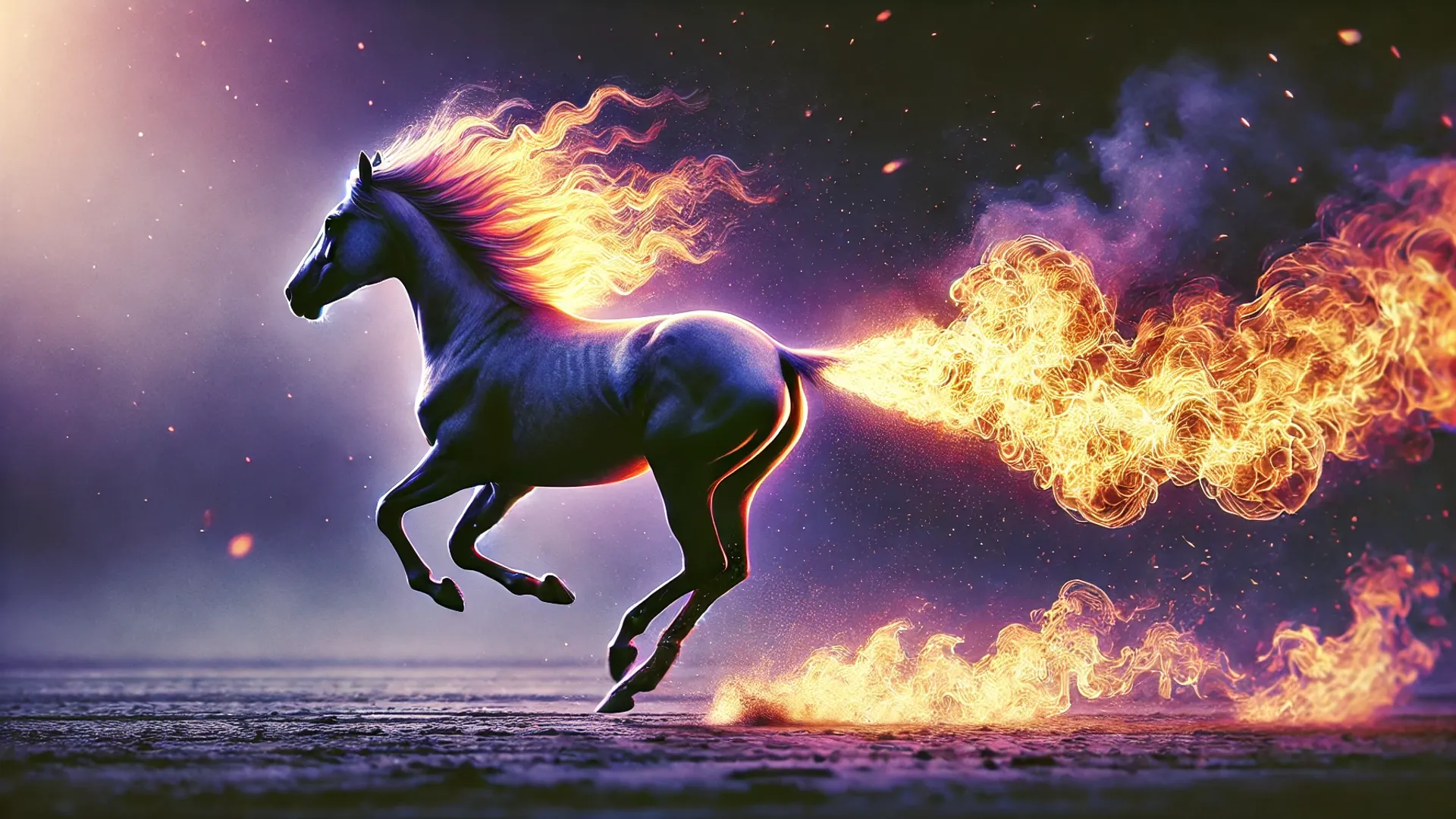 O Entusiasmo do Cavalo de Fogo é Imparável