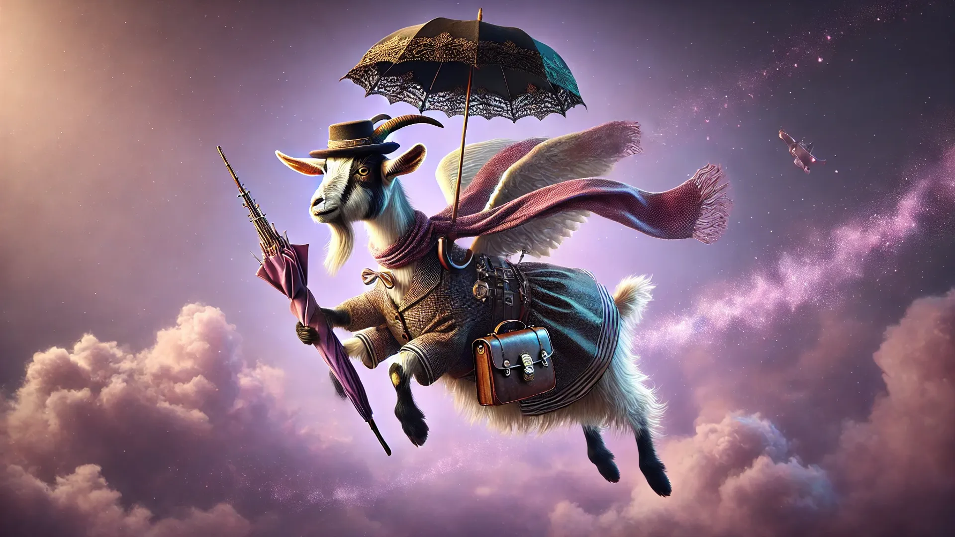 O pai Cabra é uma mistura de Mary Poppins com o professor louco