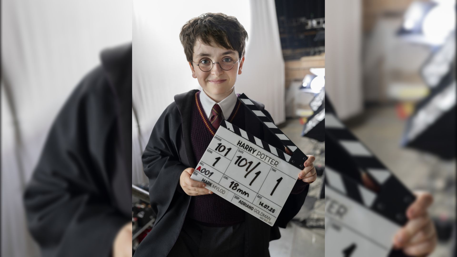 HBO Divulga Primeira Foto dos Bastidores da Série "Harry Potter" e Revela Novos Membros do Elenco